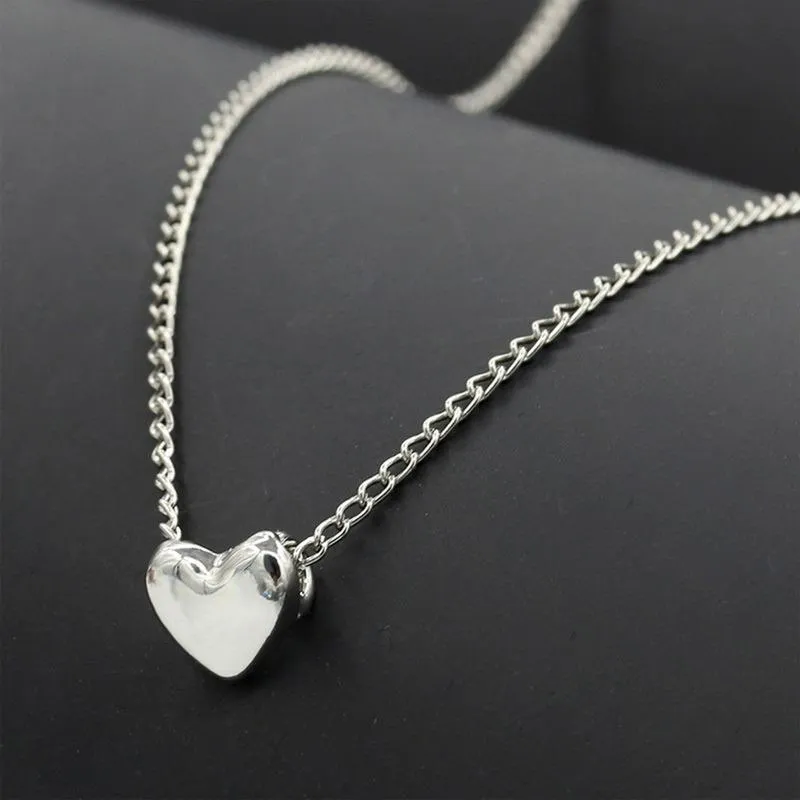 Chaînes Sexy Été Mode Amour Collier Femme Chaîne En Os Plaqué Or Coeur Cou Bijoux De Corps Bracelet De Cheville Ornement_voghion.com
