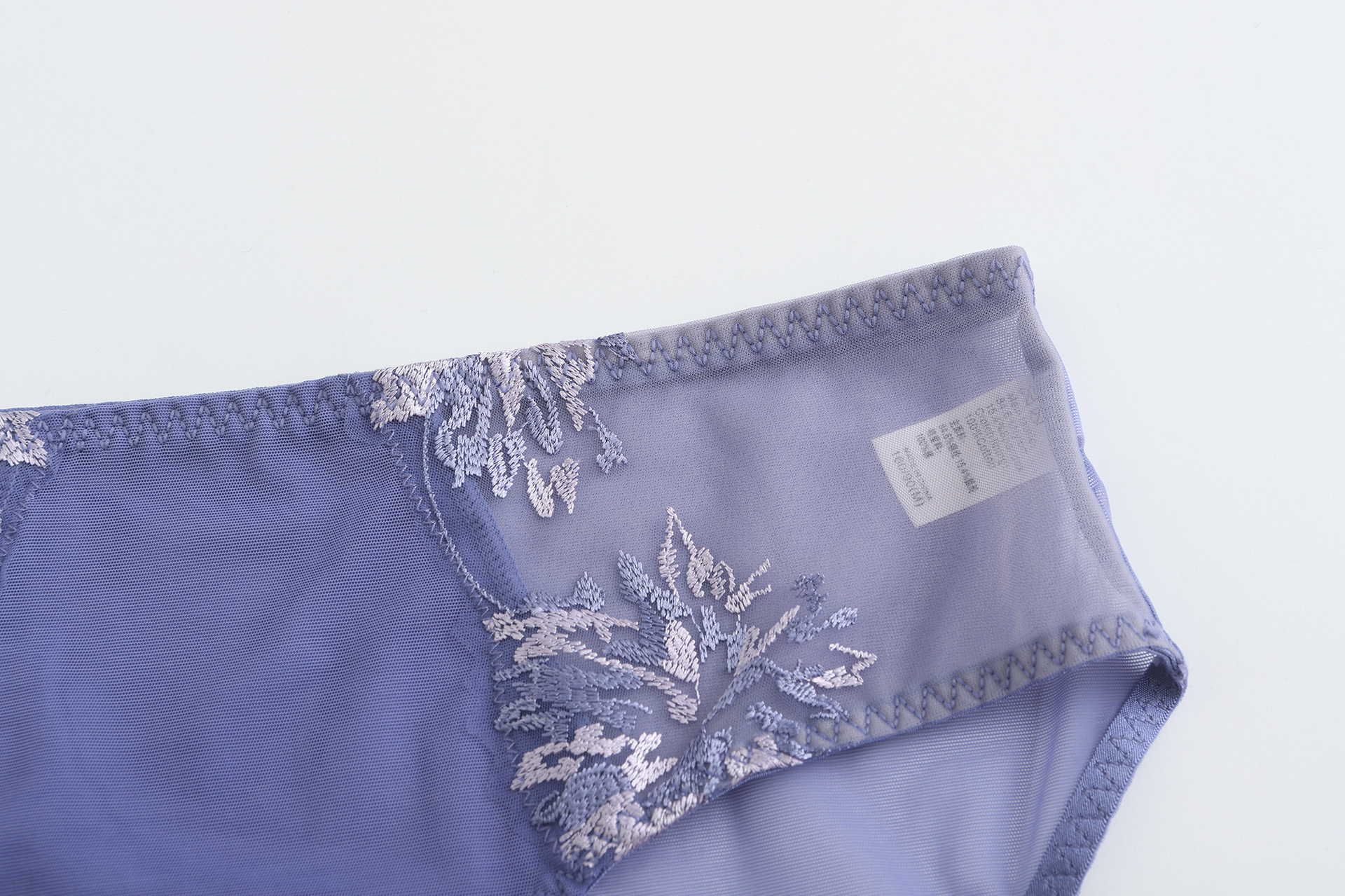 New French style thin rabbit ear cup embroidered lace sexy lingerie small chest display large gathering bra set_voghion.com