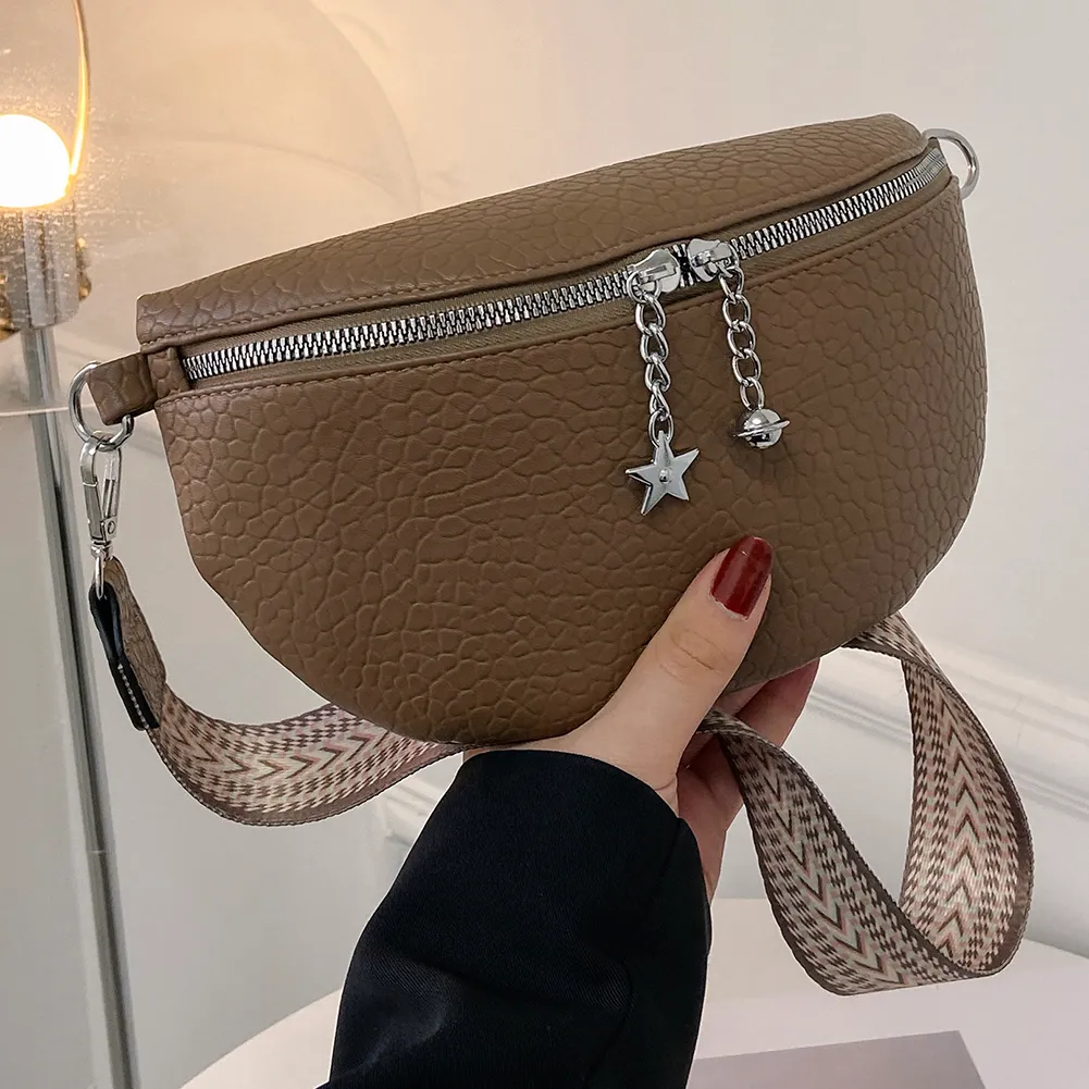 Fash Shoulder Elegant PU Leather Underarm Bag Casual Portable Simple Ethnic Style Straps Adjustable For Weekend_voghion.com