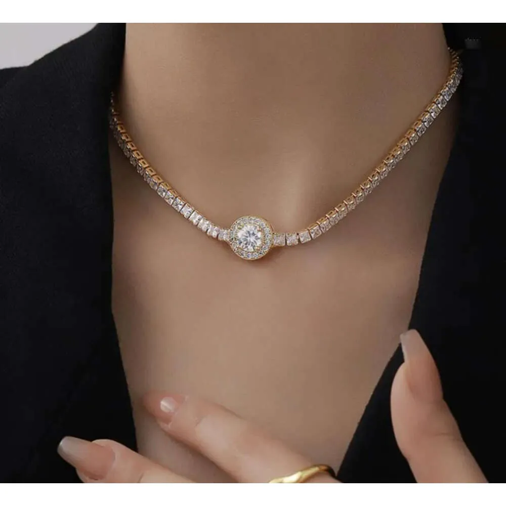 Chains Copper Gold-plated Zircon Simple One Piece Trending Products Necklace For Women Fashion Jewelry_voghion.com
