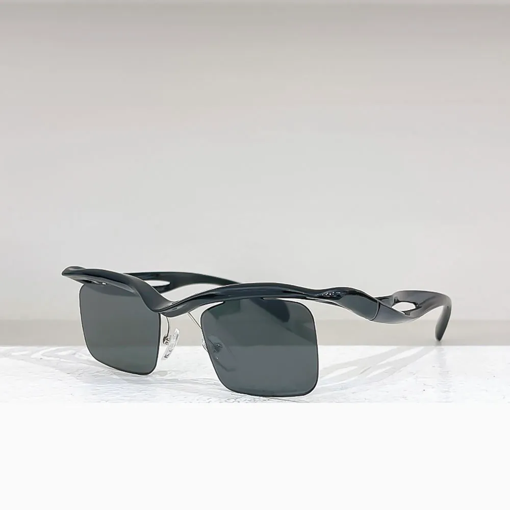 Sunglasses Square Men Outdoor Business Polarized Eyewear Gradient Lenses Unisex Higquality Fashion Glasses_voghion.com