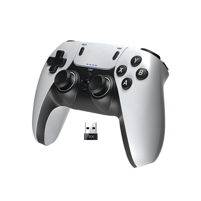079D ​​Wireless 2.4G Triple Handle XINPUT Mode Computer Mobile TV Cloud Game Box_voghion.com