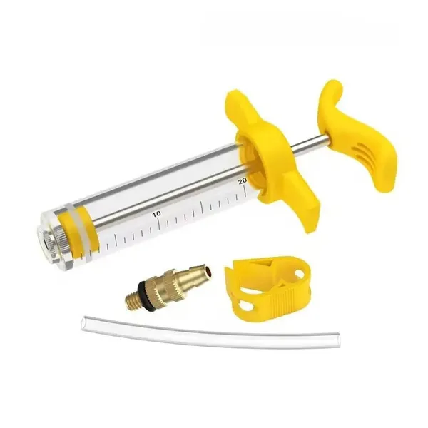 Kit per spurgo freni | Applicazione universale | Strumento professionale per la manutenzione della bicicletta | Include 1 adattatore e 1 siringa_voghion.com