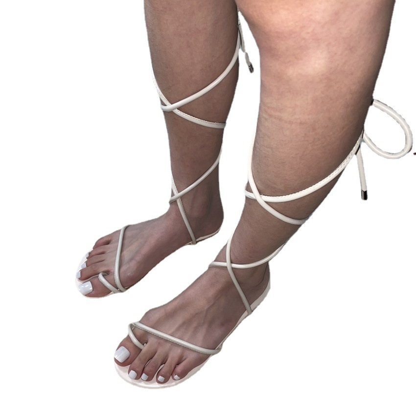 Women's Lightweight Beach Sandals With Ankle Strap And Toe Loop_voghion.com