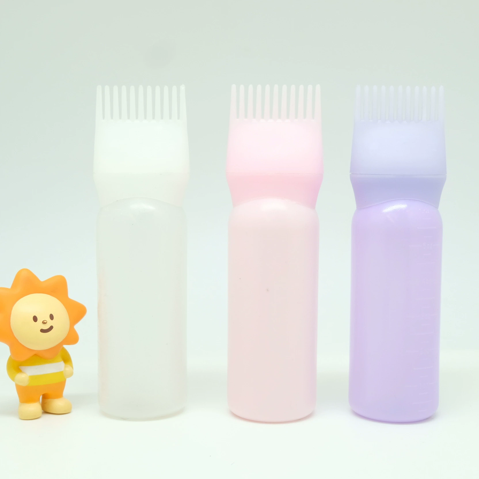 Hair Dye Refillable Bottle Applicator Comb For Salon Styling_voghion.com