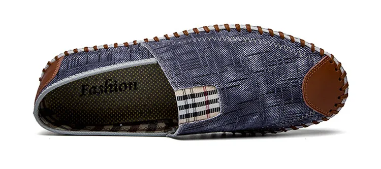Pantofi sport casual pentru bărbați, pantofi sport cu toc înalt, respirabili, din denim, pentru bărbați, stil pescar, design de brand, espadrile, pantofi sport_voghion.com