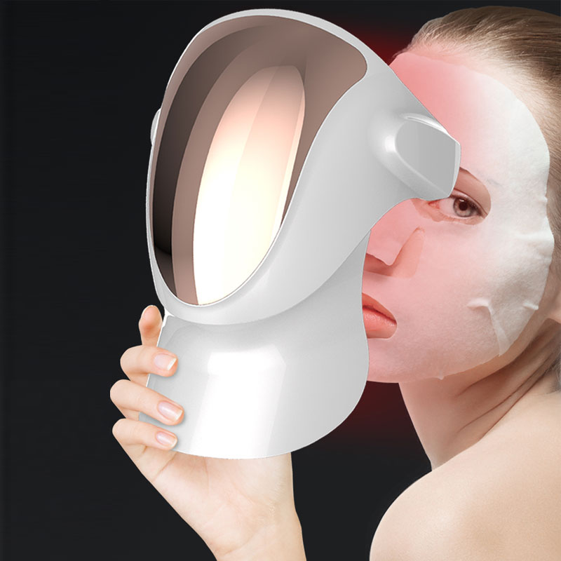 807ks Nano Lamp Light LED obličejová maska ​​s omlazením pleti na krku Fotodynamická terapie Bělící maska ​​proti akné proti stárnutí_voghion.com