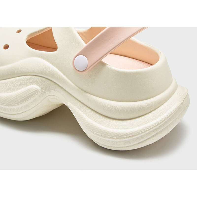 Kõrgust suurendavad paksu tallaga perforeeritud kingad naistele, mittelõhnavad jalad, libisemisvastased rannaninakaitsed, moekad ja_voghion.com