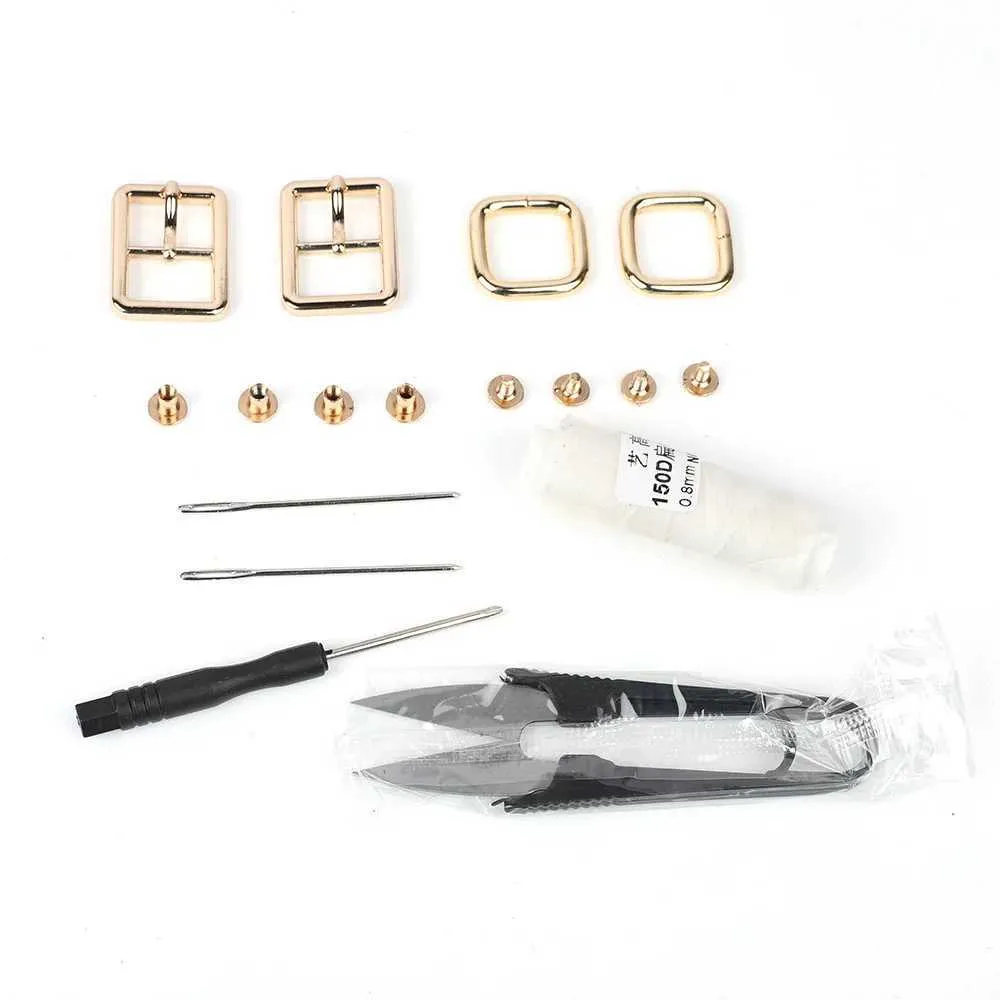 Diy Handbag Kit Retro Leather Shoulder Bag Handmade Sewing Set_voghion.com