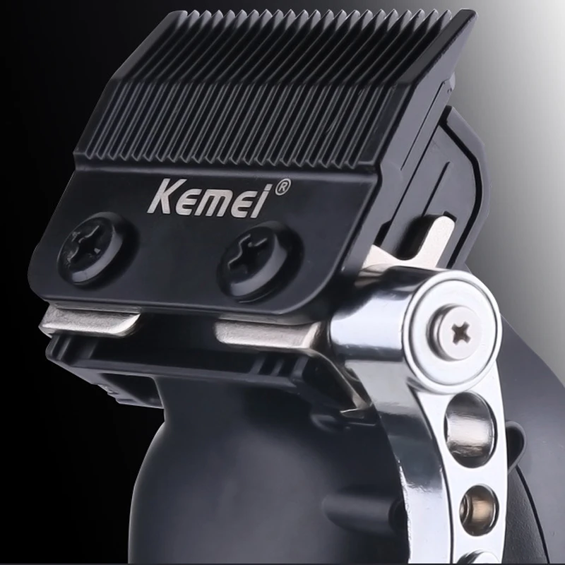 Kemei Professioneller Haarschneider für Männer, verstellbar, kabellos, elektrisch, wiederaufladbar, Haarschneidemaschine, Lithium, YCDC_voghion.com