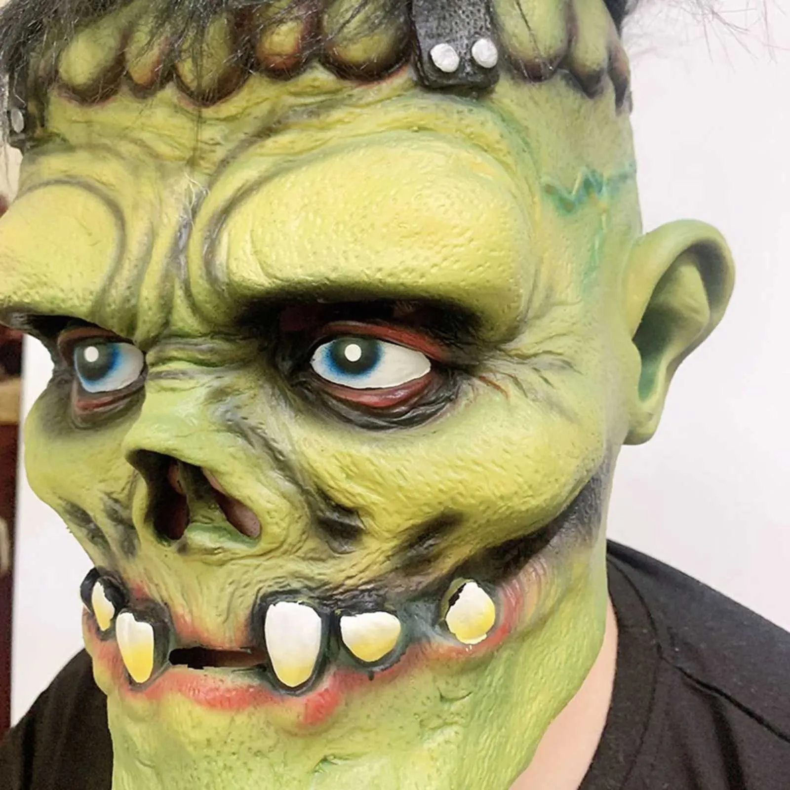Máscaras de terror de Halloween para adultos, máscara de vampiro, zombi, monstruo, disfraz de látex, fiesta de carnaval, casco de cabeza completa, casa embrujada_voghion.com