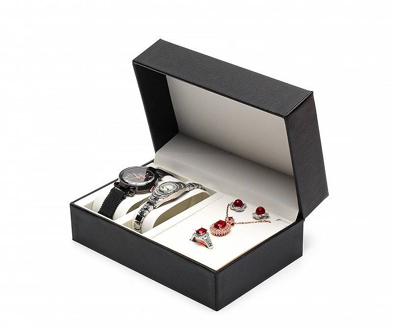 Luxuriöse Uhrenbox aus PU-Leder mit abgerundeten Ecken – Elegantes und individuell gestaltbares Uhrenetui für Damen und Herren (in verschiedenen Farben und Ausführungen erhältlich)_voghion.com