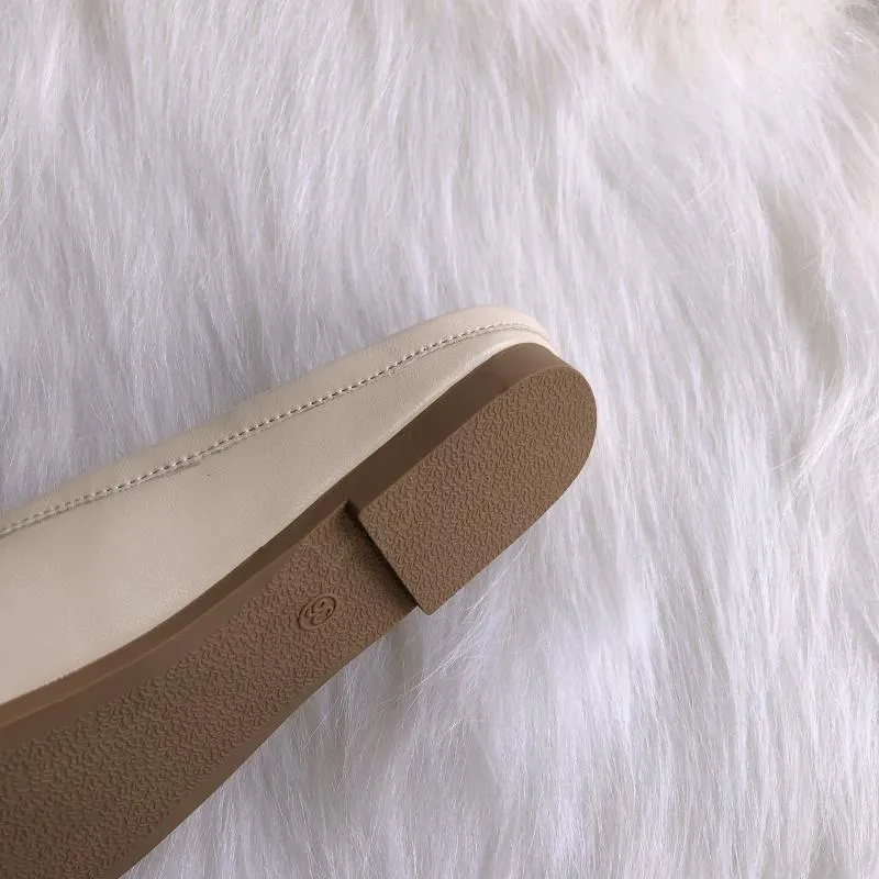 Tabi Ninja Παπούτσια Γυναικεία Microfiber Δερμάτινα άνετα φλατ Παντόφλες με σπαστά δάχτυλα Παντόφλες με μαλακό κάτω μέρος Loafers για γυναίκες_voghion.com