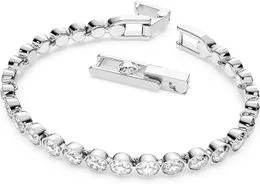 bracelets Moissanite Chain Tennis And Earrings Jewelry Series Rhodium Plated Clear Crystal Bracelet Free Shipping_voghion.com