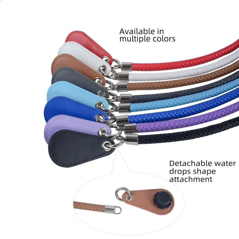 Obag PU Tejido trenzado de cuero Cuerda Asas Correa Cinturón para accesorios Bolso de mano Bolso de mujer Accesorios 240821_voghion.com