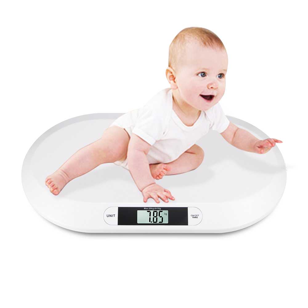 LED Display Newborn Baby Pets Infant Scale Abs Lcd Display Weight Toddler Grow Electronic Meter Digital Professional Up To 20Kg_voghion.com