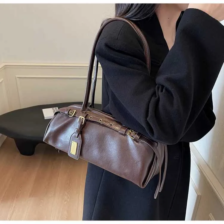 Pu-Kissentaschen für Frauen, einfarbig, weiches Leder, Schultertasche für Damen, vielseitige Schulranzen, Unterarmtaschen für Damen_voghion.com