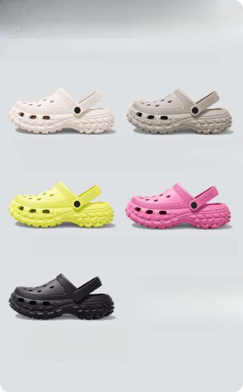 Scarpe da spiaggia con fondo spesso da uomo 2025, con un senso di merda e sensazione di buco, antiscivolo all'esterno, anti-odore_voghion.com
