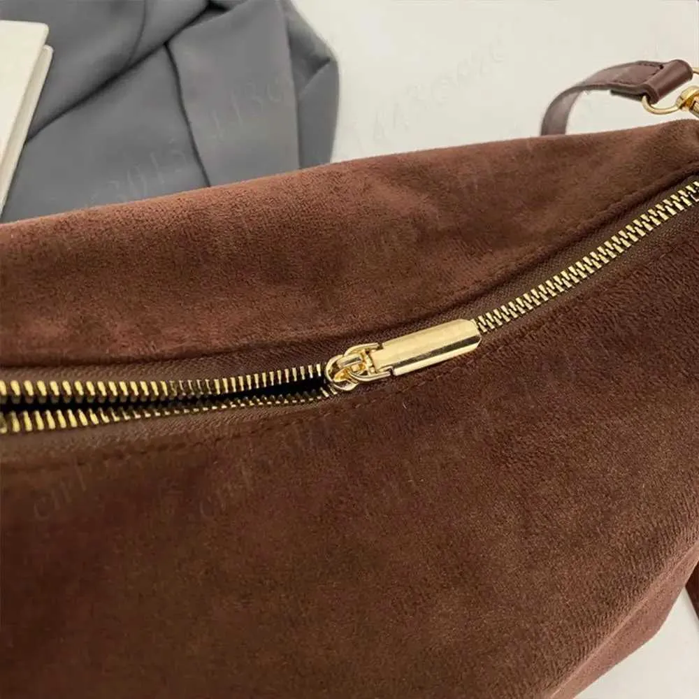 New Shoulder Bag for Women Suede Hobo Adjustable Strap Handbag With Inner Pocket Satchel Purse Zipper Crossbody Ba241104_voghion.com