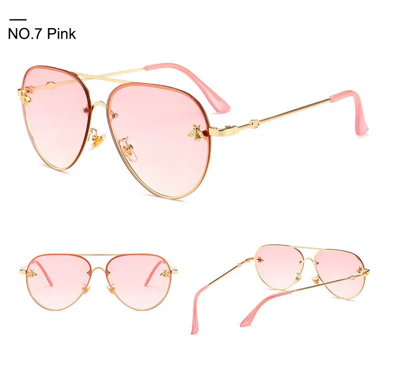 2024 designer Sunglasses Fashion new Brand design women men Good Quality metal Oversized sun glasses vintage female male_voghion.com