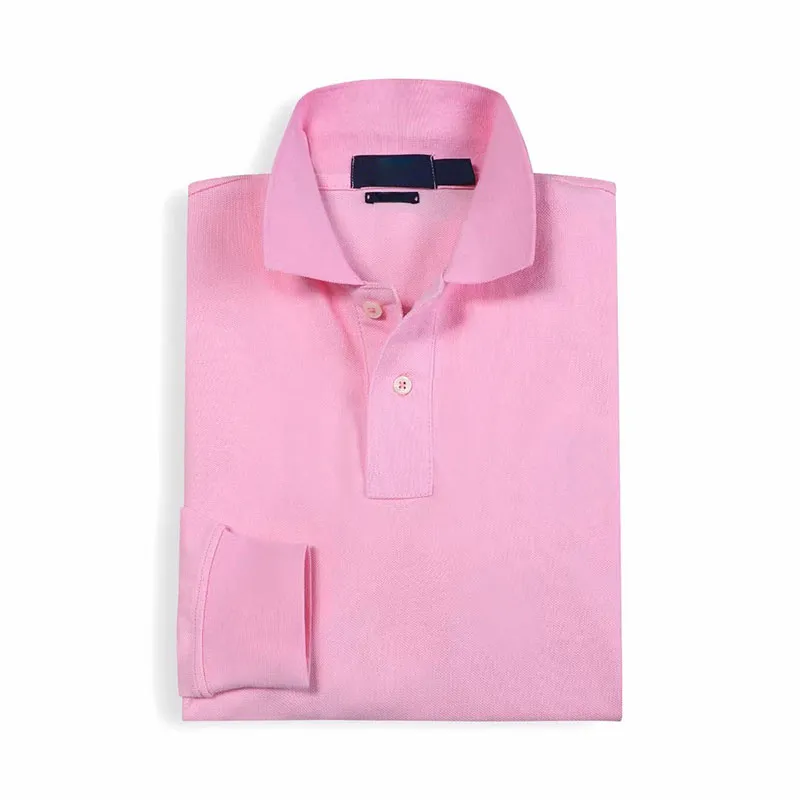 Polos de créateur pour hommes de printemps, sweats à capuche brodés à la mode pour hommes, polo classique, t-shirt décontracté à manches longues de haute qualité_voghion.com
