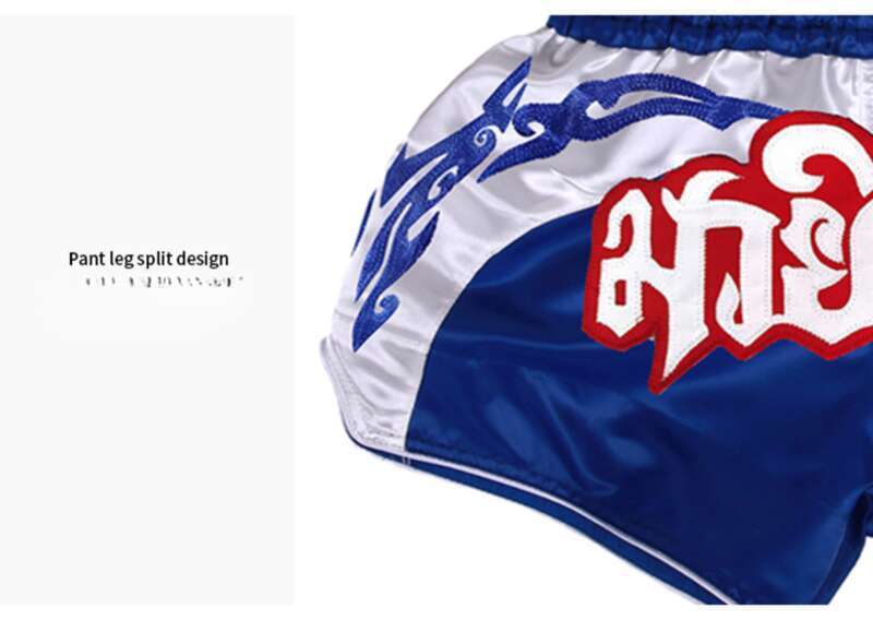 Authentische Muay Thai Shorts Patchwork Boxhose ONE Wettkampfshorts MMA Trainingskleidung Trend_voghion.com