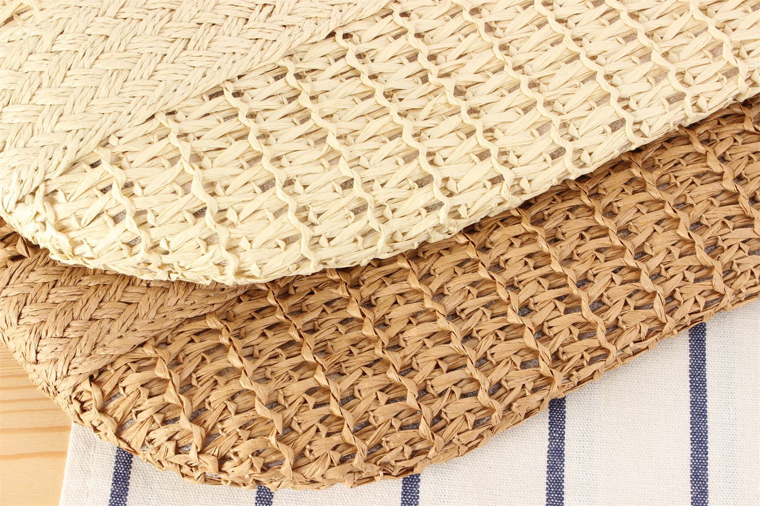 Borsa di paglia di grande capacità per le vacanze al mare Borsa tote Borsa a tracolla semplice ed avanzata per il tempo libero_voghion.com