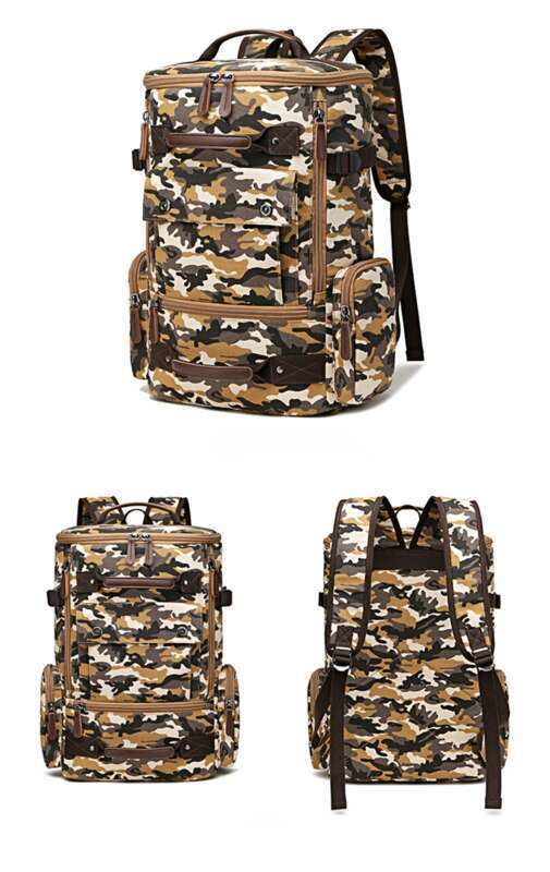 Men's Large-capacity Computer Leisure Multifunctional Travel Bag Korean Version Of The Trend Of Backpacks_voghion.com