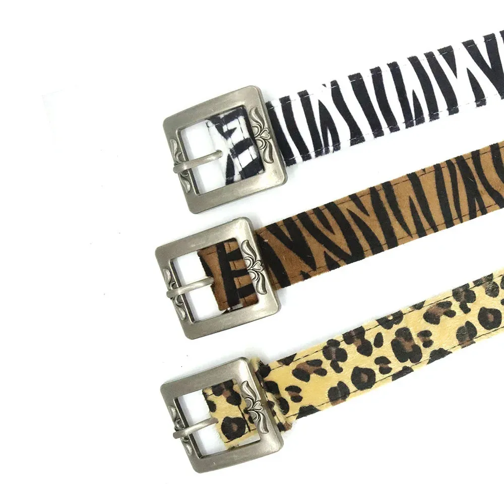 2025 New Chrome Womens Cheetah Belt Y2k Leopard Zebra Pattern Snake Cos Skin Wrinkle Pin Gold Buckle Dress Jeans Set Fd3_voghion.com
