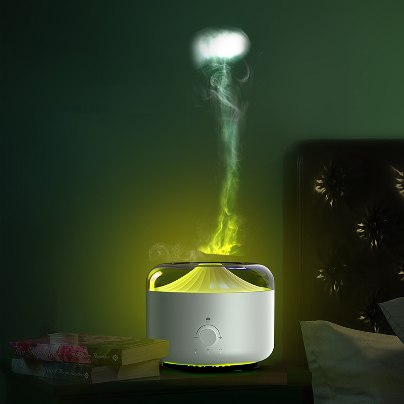 1.3L Haushalt Essentiell Ueleg Aroma Diffuser Faarweg Nuetsliicht Loftbefeuchter Feinmëscher Stummwaasserdiffuser Fir Schlofkummer_voghion.com