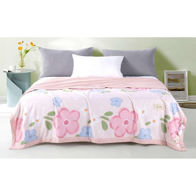 Cotton Summer Air Conditioning Cooling, Made Of Cotton, Summer Bedding Washable Lightweight_voghion.com