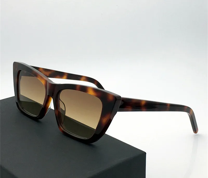 Bril Mica signer Vorm Montuur Populair Zonnebril Oog 276 Mode Retro Vrouwen Kat Zomer Vrije tijd Wild Stijl UV400_voghion.com