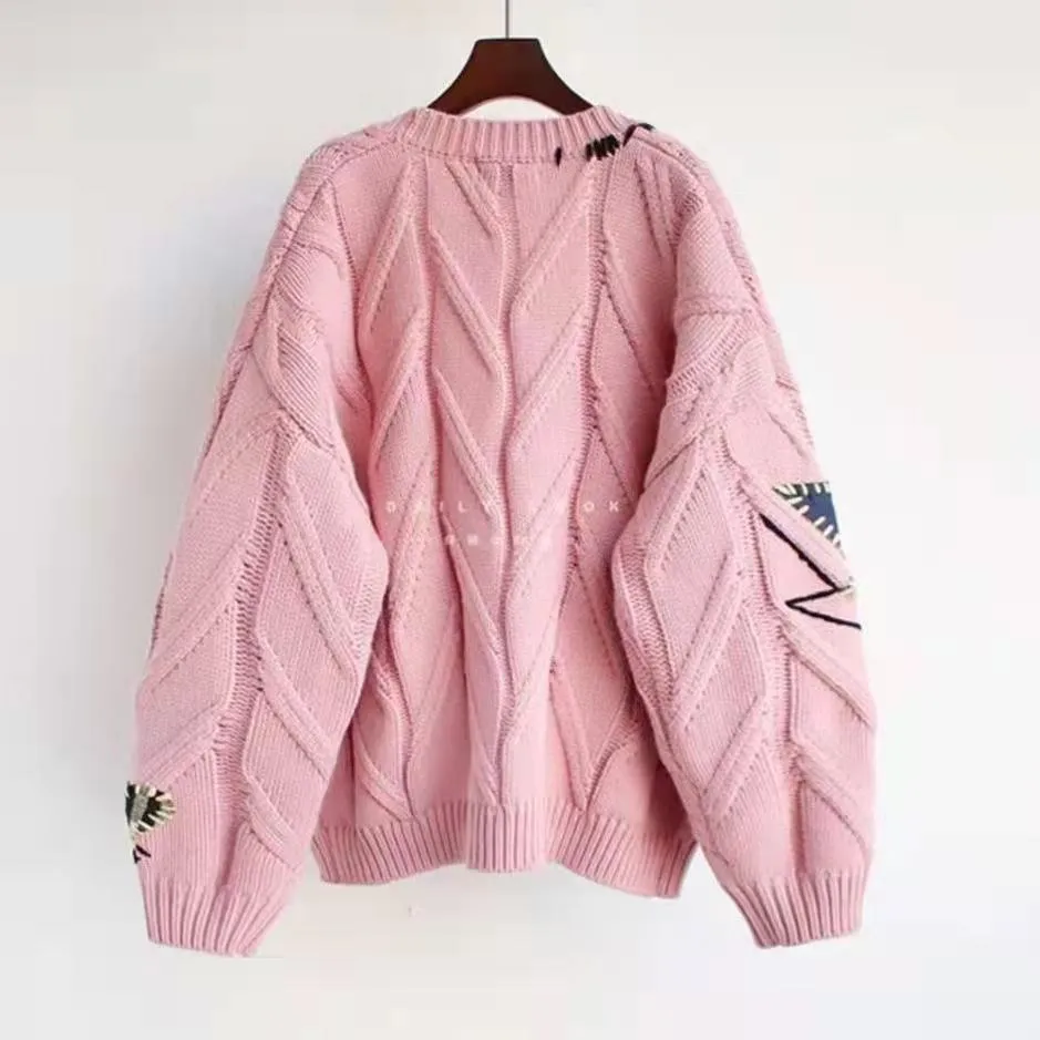 Designer Kleidung Frauen Pullover Winter Strickjacke Kaschmir Mischung Mode Hohe Qualität 3 Farben Kostüm 66_voghion.com