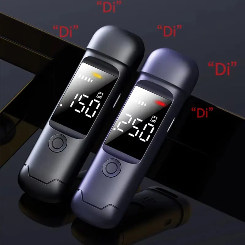 Digitaler Alkoholtester Mit Lcd Display Tragbares Atemmessgerät_voghion.com