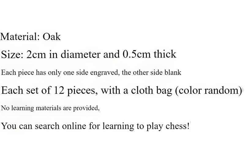 Jing Lingqi Solid Beech Wood Rare Chess Supplies Six Lines Learning Props Teaching Aids_voghion.com