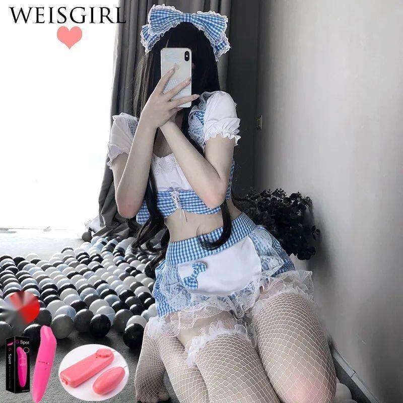 Lingerie sexy, tenue sexy, cosplay, jolie robe, uniforme de performance Pure Maid, jupe courte, passionnée_voghion.com