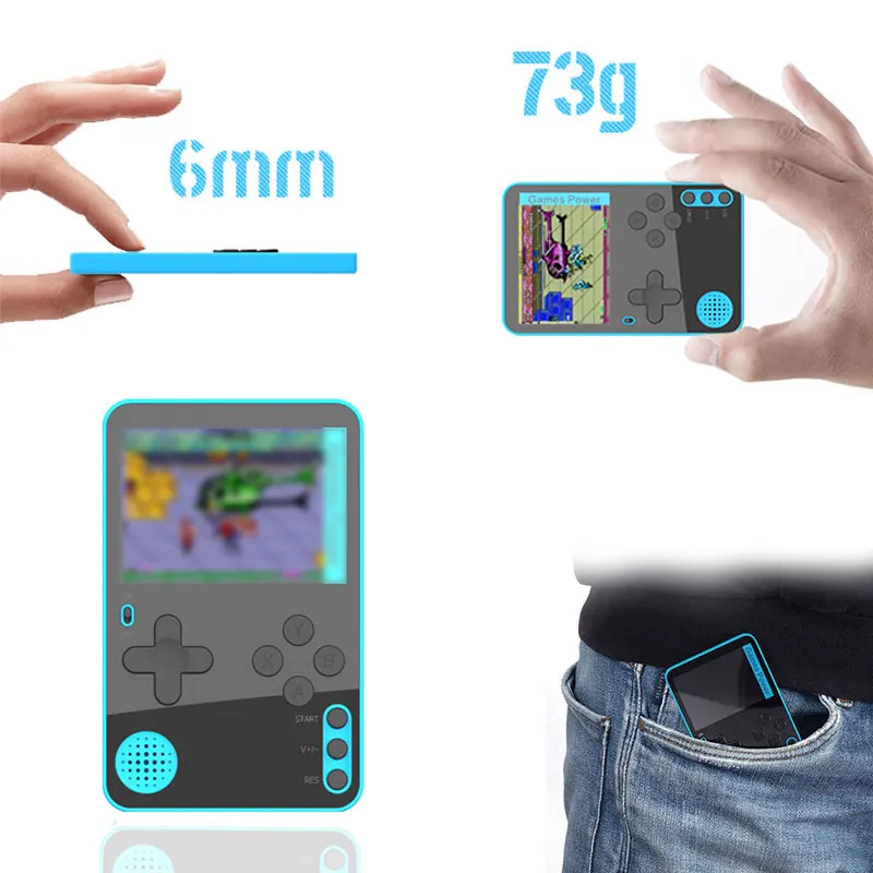 Handheld Game Console Retro Portable Gaming Machine For Kids Adults_voghion.com