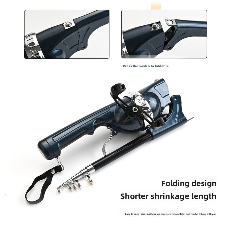 Upgraded Portable Rod For Sea Fishing With Foldable Design_voghion.com