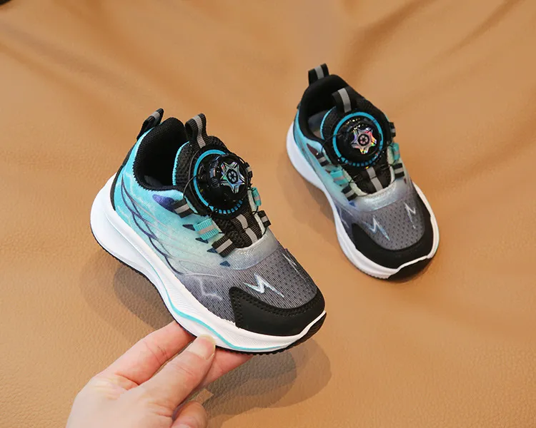 Toddler Sport Spring New Boy Basketball Rotating Buckle Kids Happysteps Fashion Girl Light Running Trainer Shoes Sizes_voghion.com