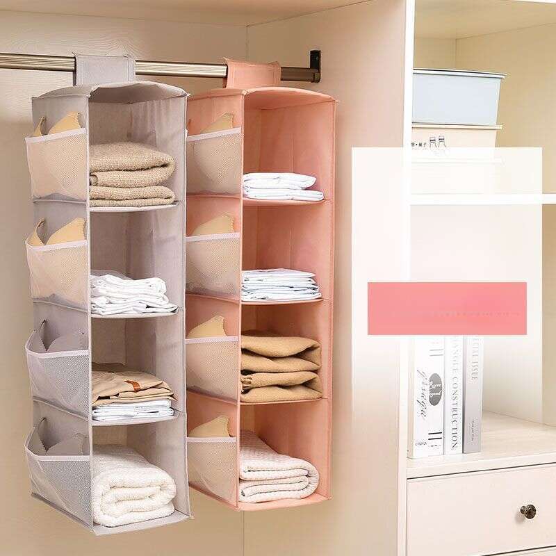 【 8692 People Collection 】 Multi Functional Double-sided Three-dimensional Wardrobe Clothes Underwear Socks Washable_voghion.com