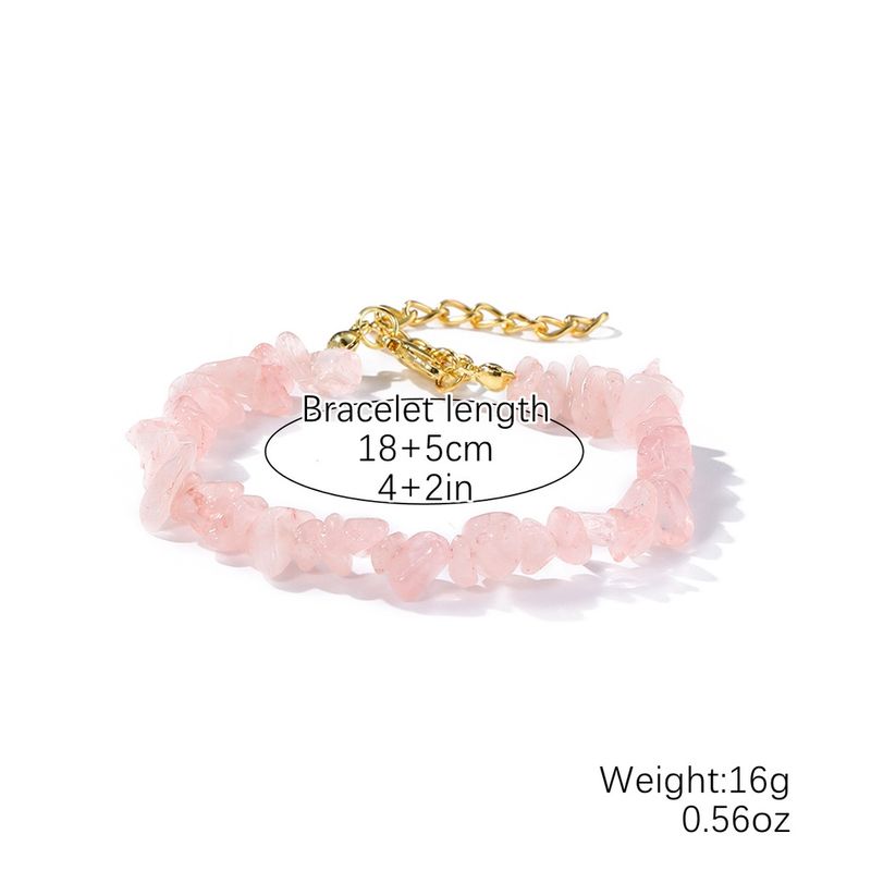 Fußkettchen Modeschmuck Böhmisches Natursteinarmband_voghion.com