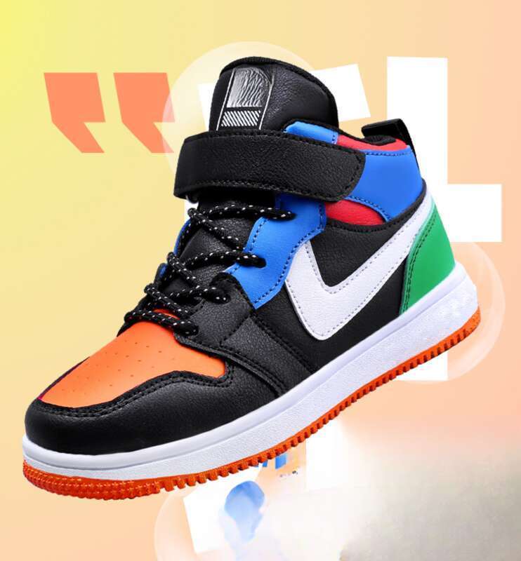 Men's Spring And Fall Leather High Top Casual Shoes_voghion.com