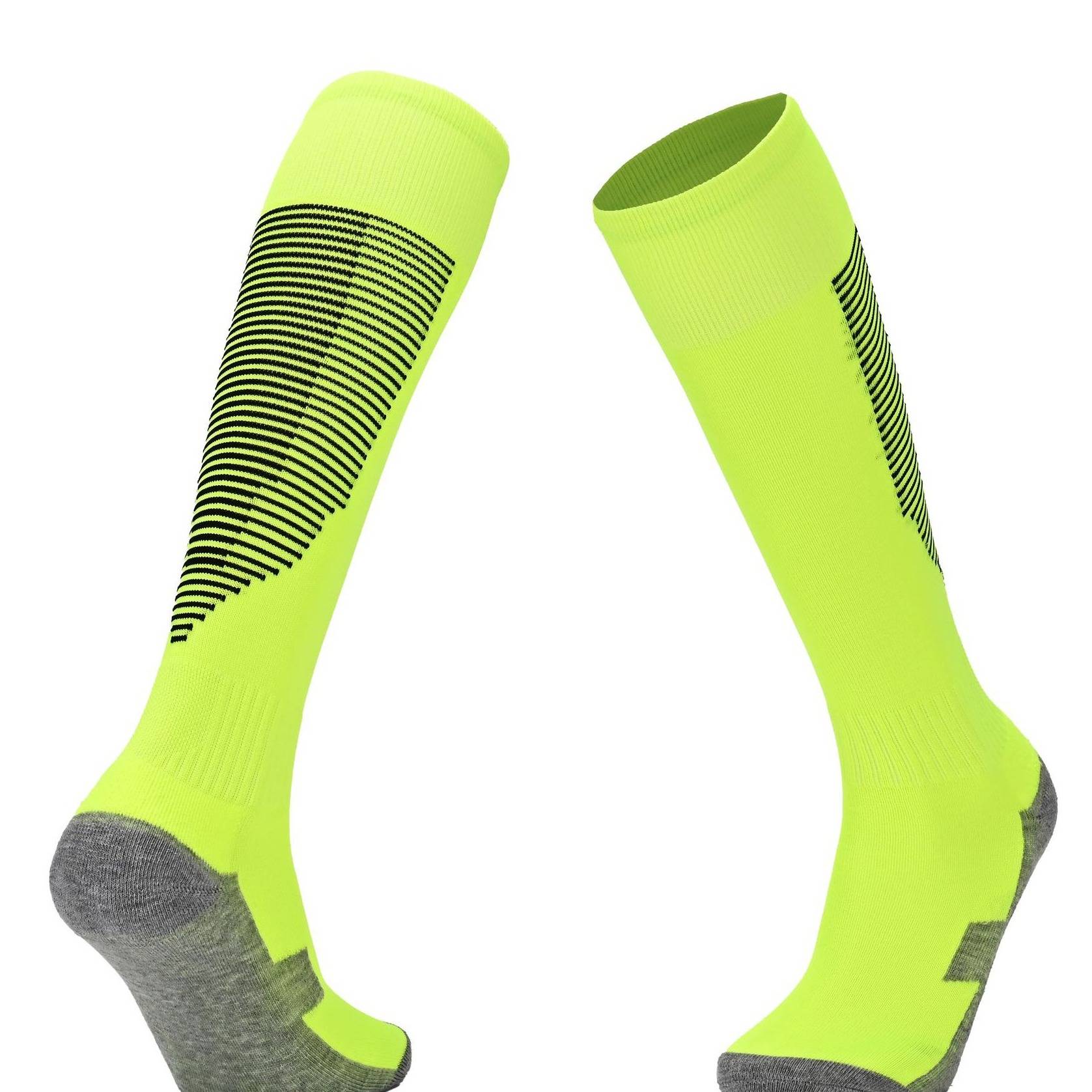 MINO SOCKS Football Socks Long Cuff Terry Cotton Blend For Men Women Kids - Moisture Wicking Breathable Training Soccer Socks In Multiple Colors_voghion.com