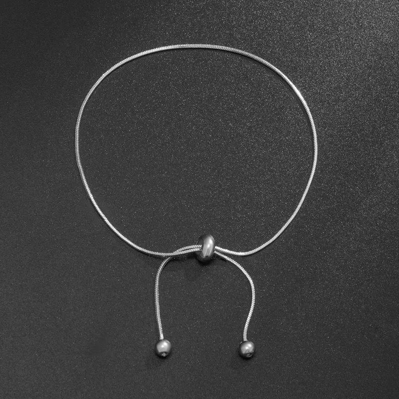 Chaînes Bijoux de mode Collier de chaîne en métal de tempérament élégant pour femmes Cadeaux de fête Accessoires de conception simple 2024_voghion.com