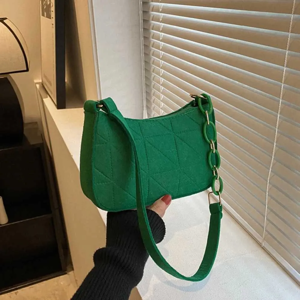 Sac de créateur pour femmes, nouvelle tendance de la mode rétro gerie, sac à bandoulière simple, portefeuille léger décontracté automne et hiver_voghion.com