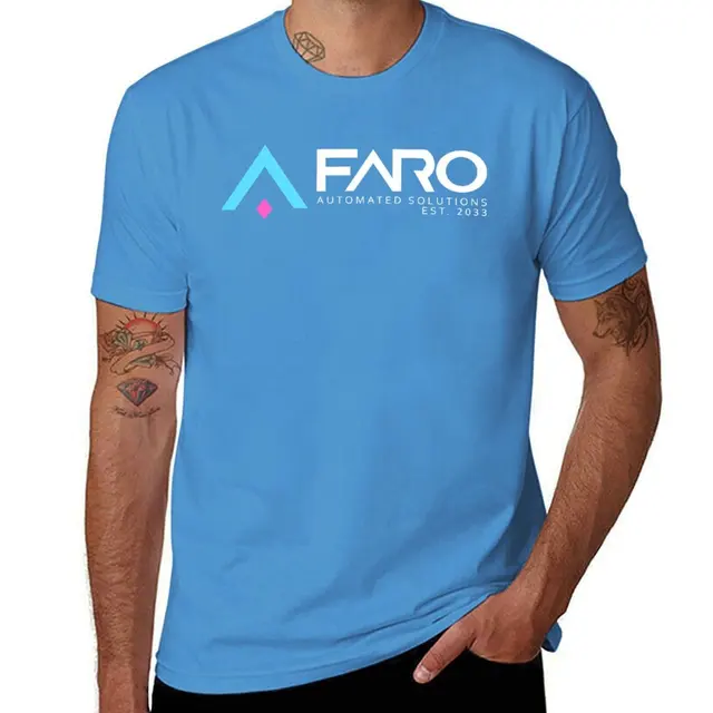 Faro Automated Solutions (Dark) T-Shirt customizeds summer clothes customs cute tops mens t shirts_voghion.com