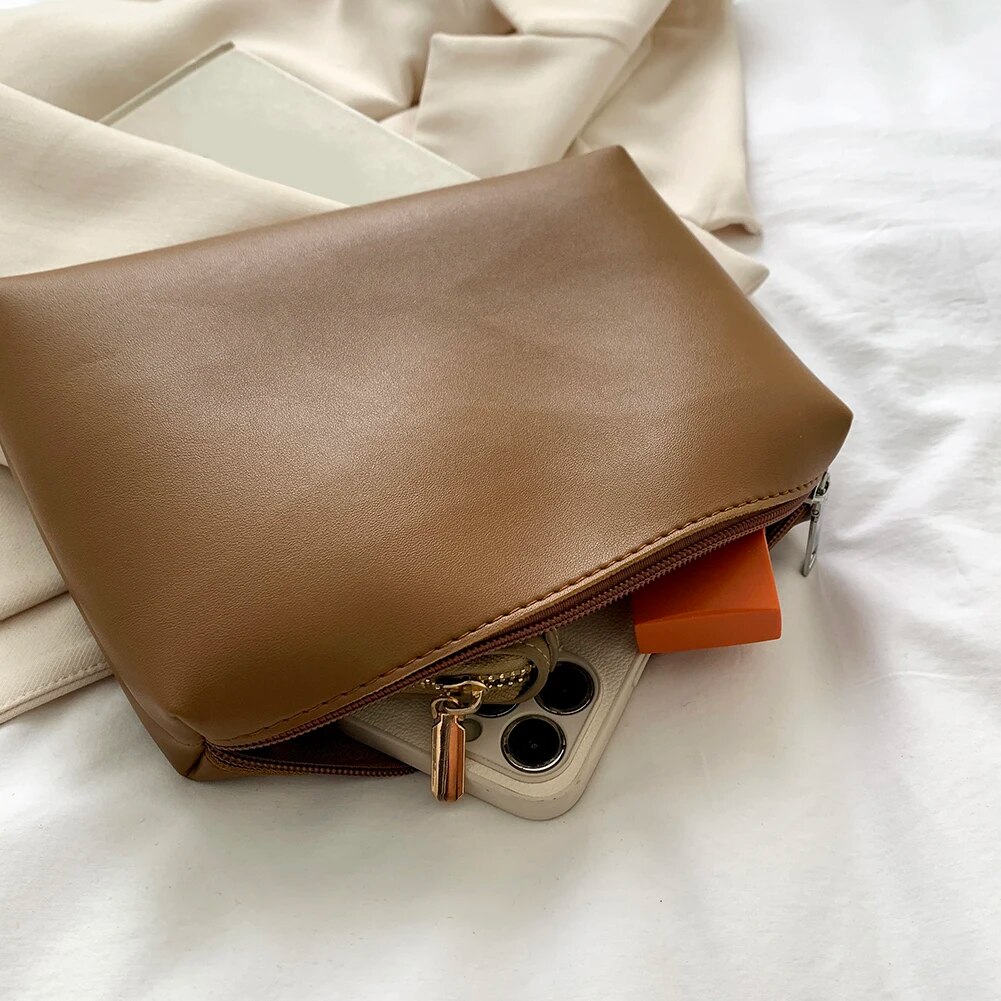 Modna skórzana torba shopper dla kobiet 2023 Tend Female Prosta duża torba na ramię o dużej pojemności Torebki i portfele_voghion.com