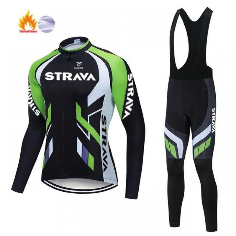 Men's Dedicated Cycling Clothing Long-Sleeved Suit Bib Cycling Pants Bicycle Team Version _voghion.com