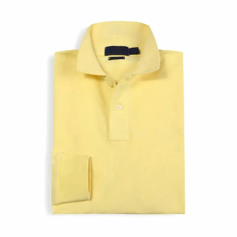Polos de créateur pour hommes de printemps, sweats à capuche brodés à la mode pour hommes, polo classique, t-shirt décontracté à manches longues de haute qualité_voghion.com