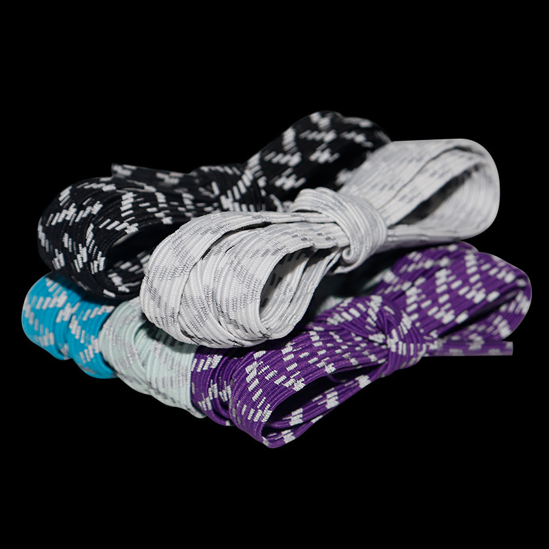 Men's And Women's Canvas Shoe Rope With Reflective Elastic LACES
